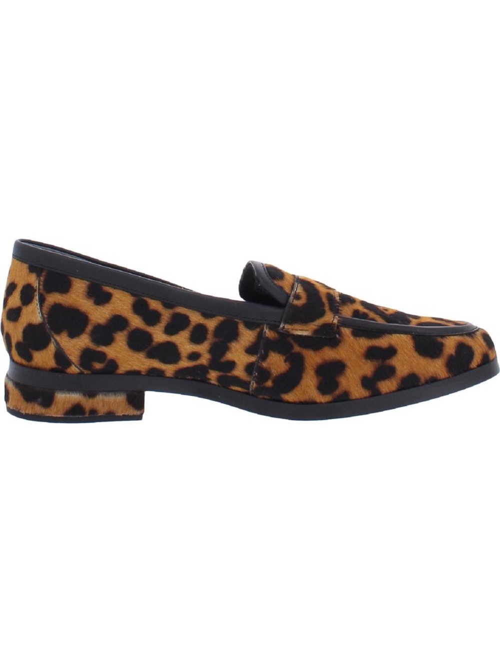 Vionic Womens Sellah Calf Hair Animal Print Loafers Shoes Sz 7 Preppy Fall Comfy - Picture 2 of 11